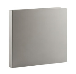 Office Grey File Folder for Documents Isolated on Transparent Background