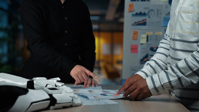 A consultant leverages technology by pairing with AI, gleaning valuable insights from research and analytics, fueling bold strategies for market expansion. Noogenesis AI