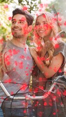 Vertical Hearts Transition 07