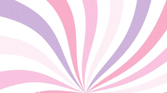 Pink purple radial stripes background dots sweet pattern fun