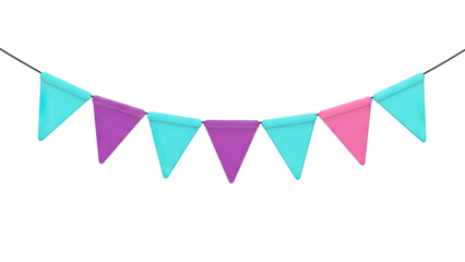 Colorful Bunting Flags