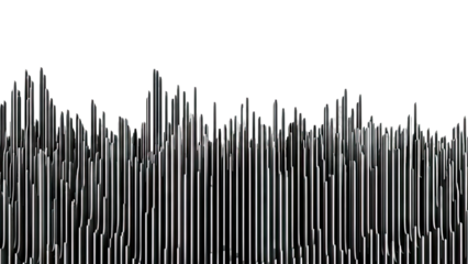Abstract Black and White Vertical Lines