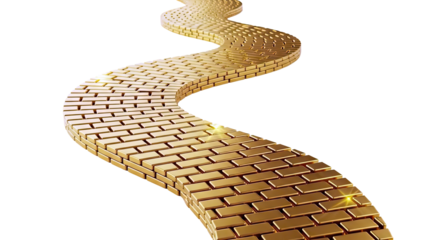 Golden Path of Rectangular Bars