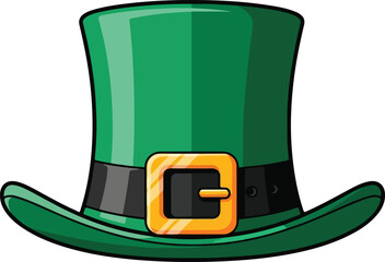 The green hat is on the table in the living room