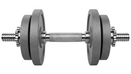 Adjustable Dumbbell with Two Weight Plates