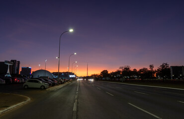 Night in Brasilia, Brazil