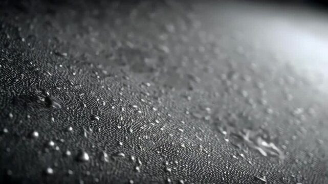 Medium shot of futuristic selfhealing leather surface automatically repairing minor scratches showcasing advanced material resilience and smooth texture restoration.