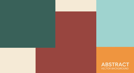 Fototapeta premium Abstract Geometric Shapes Composition with Various Colors and Textures in a Modern Art Piece