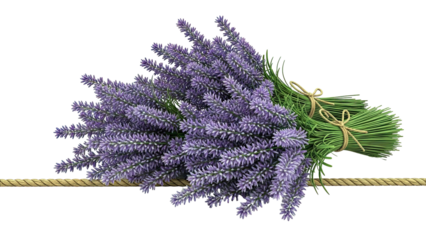 Bouquet of Lavender tied with Rope