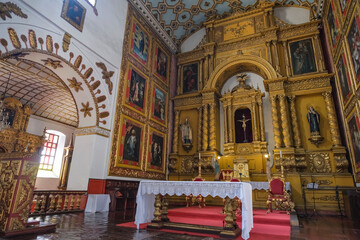 Bogota, Colombia - December 29, 2025: Church of Saint Augustine in Bogota, Colombia.