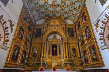 Bogota, Colombia - December 29, 2025: Church of Saint Augustine in Bogota, Colombia.