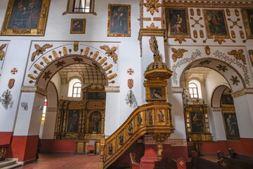 Bogota, Colombia - December 29, 2025: Church of Saint Augustine in Bogota, Colombia.