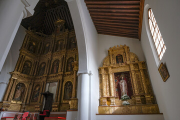 Tunja, Colombia - January 3, 2026: The Cathedral Basilica of St James the Apostle also called Tunja Cathedral in Tunja, Colombia.