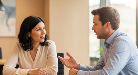 Obraz premium Professional Business Conversation