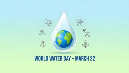World water day march 22nd celebrating water conservation and sustainability globally