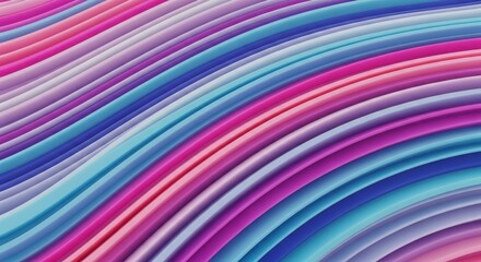 Vibrant, flowing abstract texture with complex overlapping layers and deep shadow effects. Modern digital pattern concept, graphic, decoration, smooth