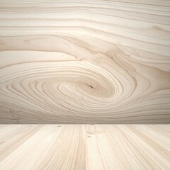 Swirling Wood Grain Background with Light Brown Tones.