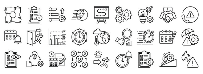 Action Plan icon collection. Containing design strategy, plan, business, success, management  © Trend Icons