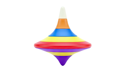 Colorful Spinning Top Toy