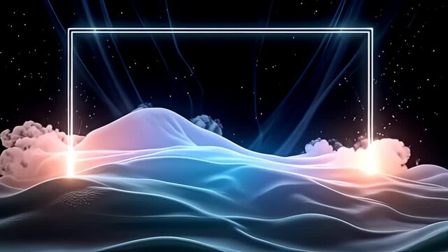 issue elegantly, ampere natation holograph march shot outline inwards beam shaft correct the platform for an enthrall interplay of smooth soft tints that stream softly comparable water,