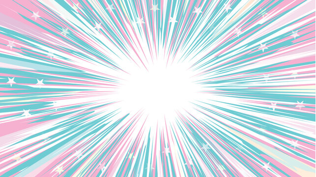 集中線　スクリーントーン　模様　背景