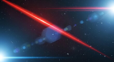 light leak overlay effect with scratch dust and motion blur light leaks, retro noisy film texture light leak flare on black  and blue background, abstract background with red ray, grunge old film burn