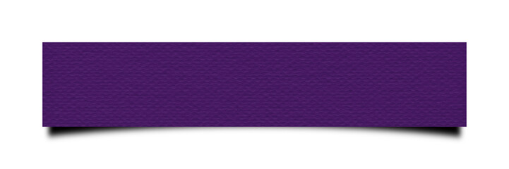 ratio 5;1. purple paper texture background with shadow of rectangle isolated on transparent...