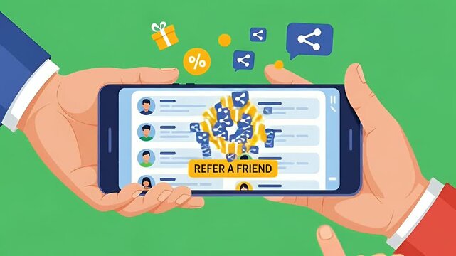Refer A Friend Mobile App Marketing Social Sharing and Gifts