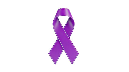 Purple Awareness Ribbon