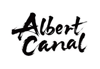 Handwritten by Albert Canal

