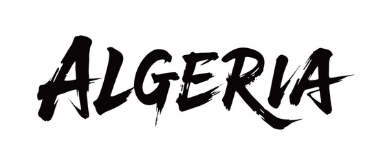 ALGERIA Handwriting


