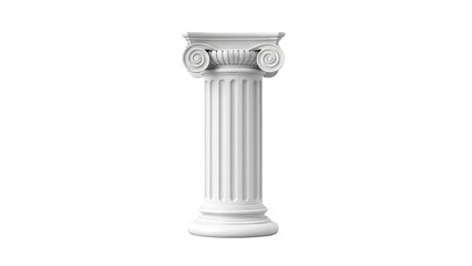 Obraz premium White Ionic Column