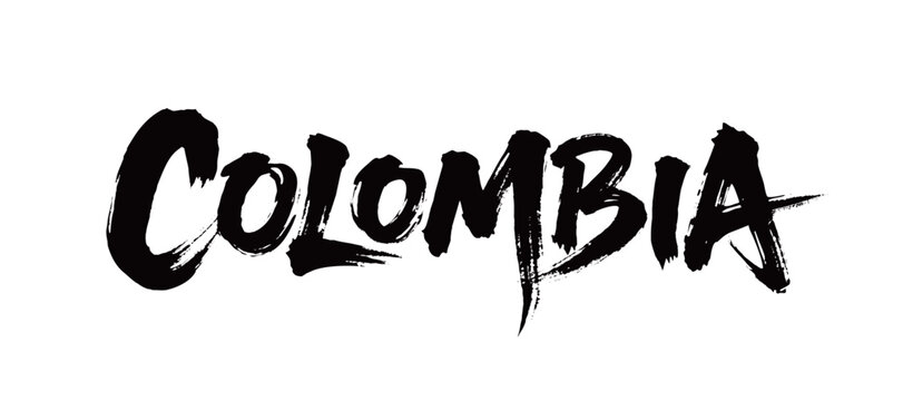 COLOMBIA Handwriting
