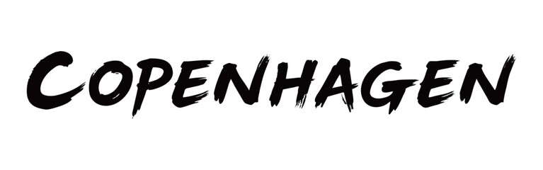 Obraz premium COPENHAGEN Handwriting 