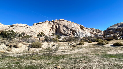 Joshua Tree National Park Rock Formations in California
