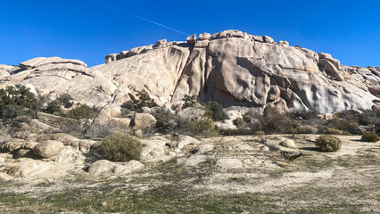 Joshua Tree National Park Rock Formations in California