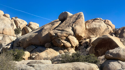 Joshua Tree National Park Rock Formations in California