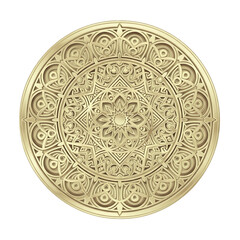 Obraz premium Gold Mandala Ornament