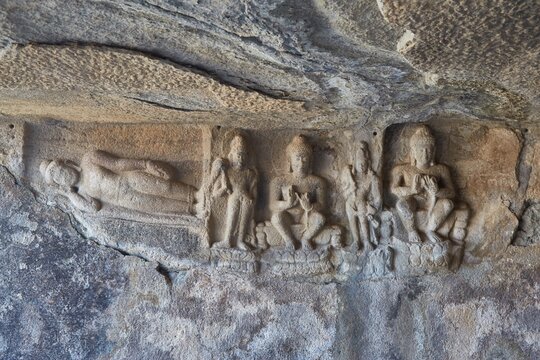 The spectacular Pandav Leni Buddhist caves in Nashik, Maharashtra, India