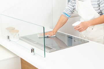 IHコンロの掃除