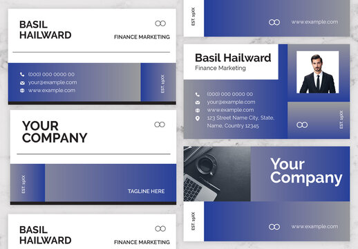 Blue And Black BusinessCard