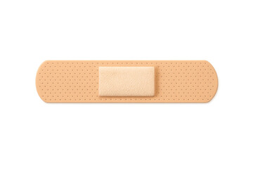 Adhesive bandage with an absorbent pad, providing wound care, first aid, and medical protection for healing skin