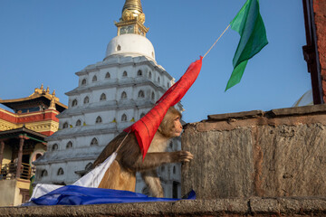 Swayambhunath Stupa in Kathmandu, Nepal