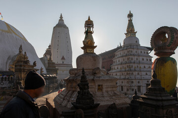 Swayambhunath Stupa in Kathmandu, Nepal