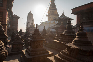Swayambhunath Stupa in Kathmandu, Nepal
