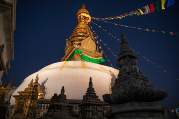 Swayambhunath Stupa in Kathmandu, Nepal