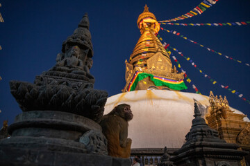 Swayambhunath Stupa in Kathmandu, Nepal