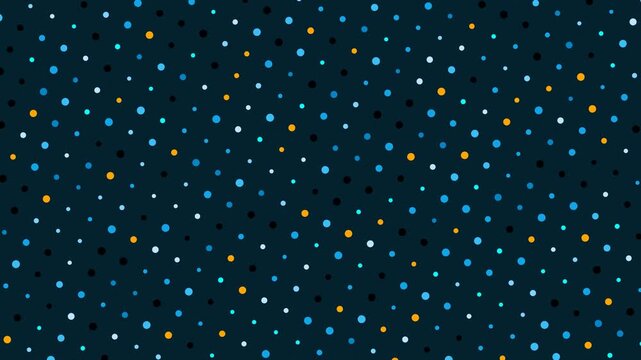 Abstract background with shimmering dots.