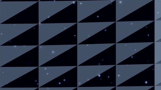 Dark geometric pattern with triangles.