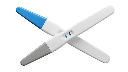 Two Positive Pregnancy Tests Crossed